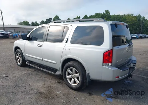 2015 Nissan Armada Sv z USA, uszkodzony, nr VIN 5N1BA0NDXFN614692